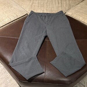 Men's J.R Haggar Gray Dress Pants